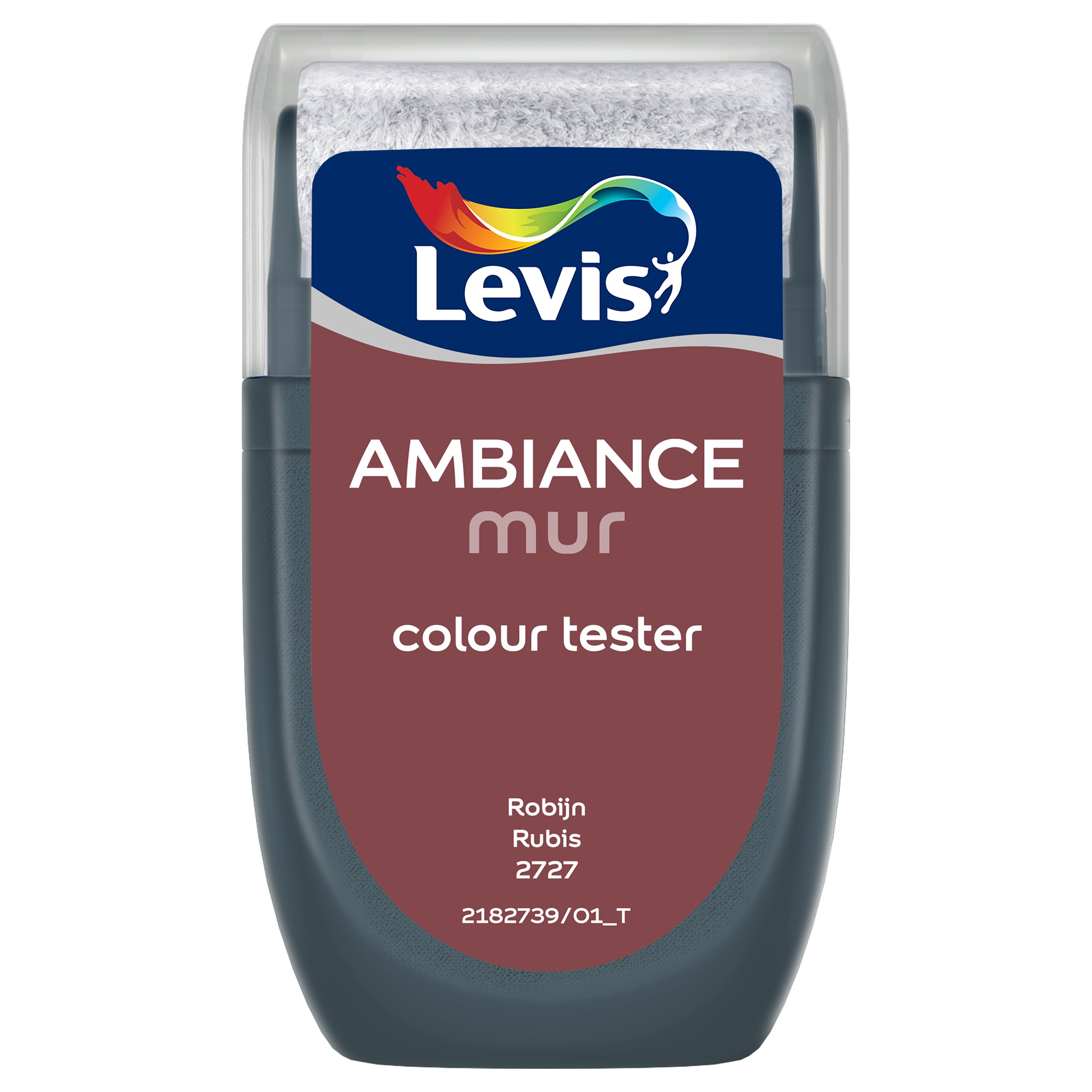 Levis Ambiance Mur Mat Kleurtester 30ml Robijn
