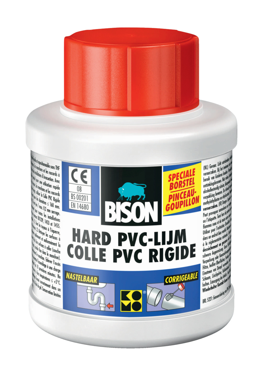 Bison Colle Pvc Rigide 250ml