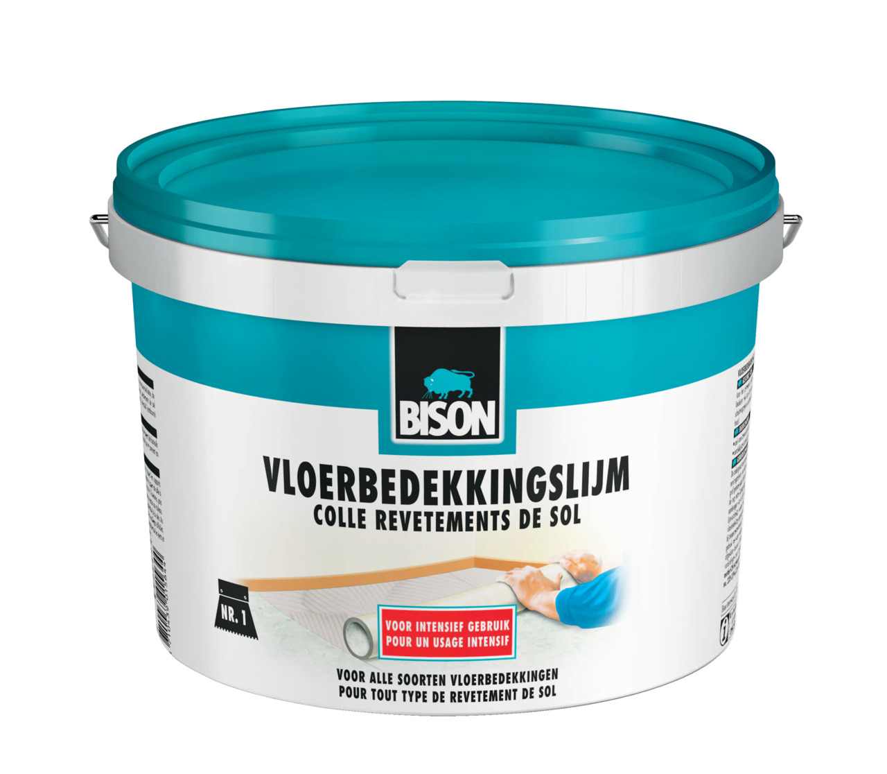 Bison Colle Revêtements De Sol 4kg