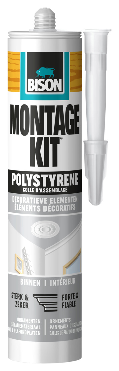 Bison Colle D'Assemblage Polystyrène 310ml