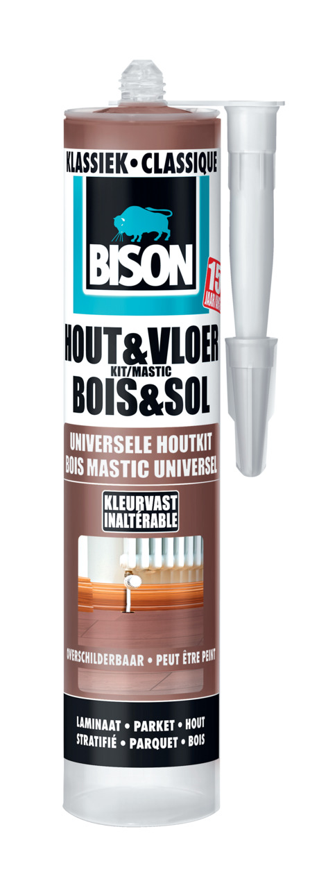 Bison Mastic Bois & Sol Chêne Foncé 310ml