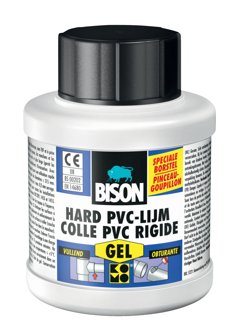 Bison Colle Pvc Rigide Gel 250g