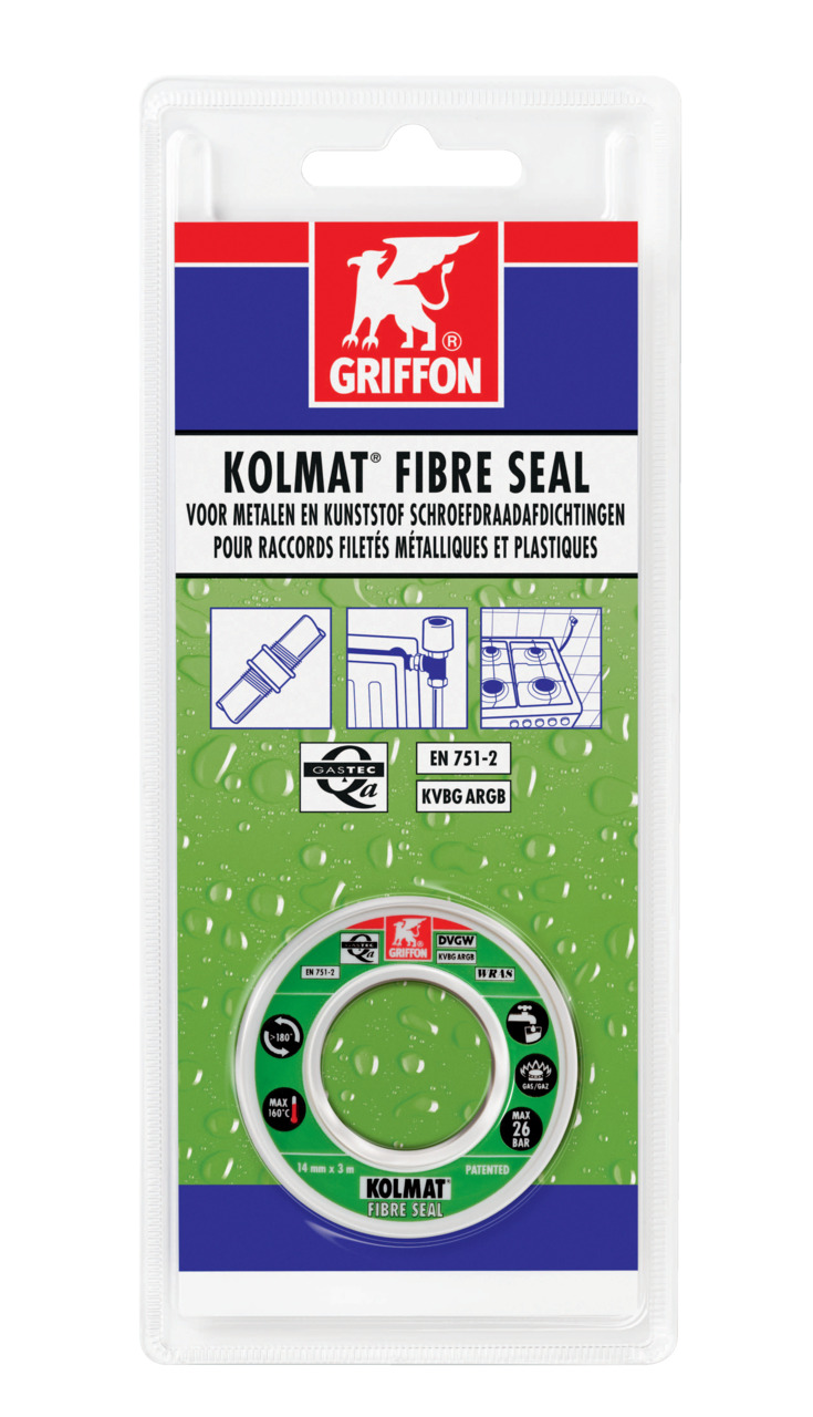 Griffon Kolmat Fibre Seal 14mm 3m