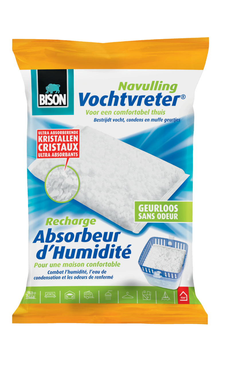 Bison Vochtvreter Ultra Navul.Regular 450g.Neutraal