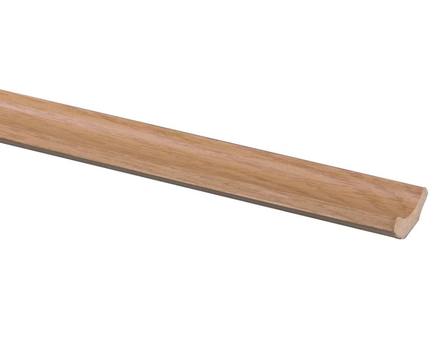 Corniche MDF chêne clair 22x22mm 260cm