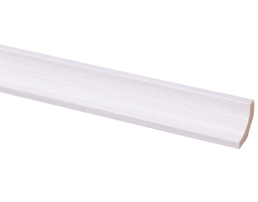 Corniche MDF  frêne blanc 22x22mm 260cm