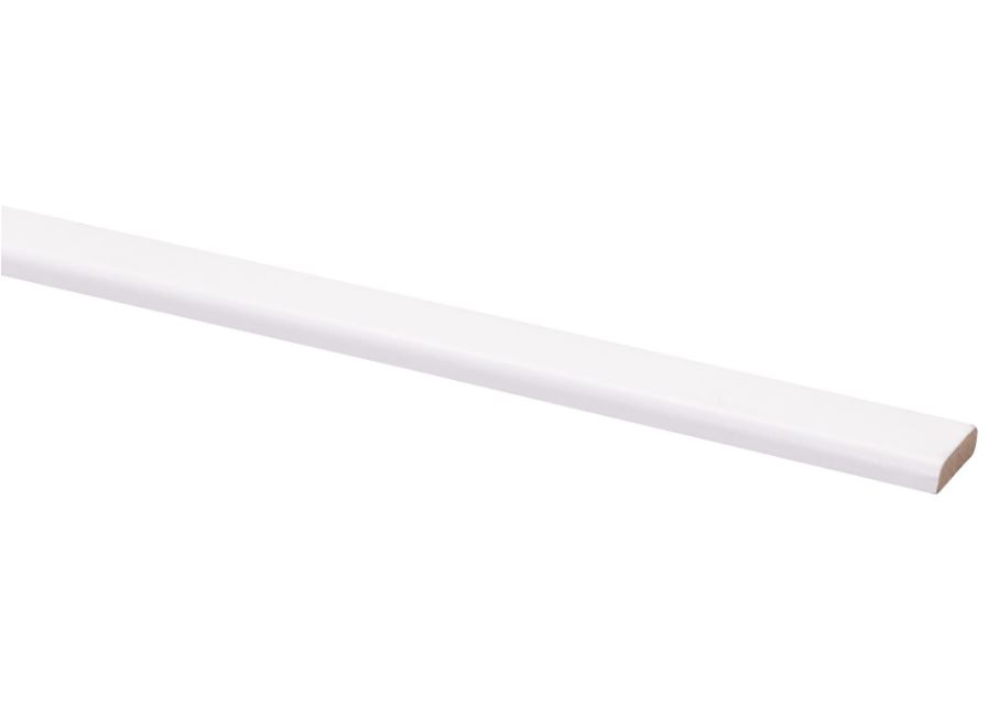 Couvre-joint film blanc 6x22mm 260cm