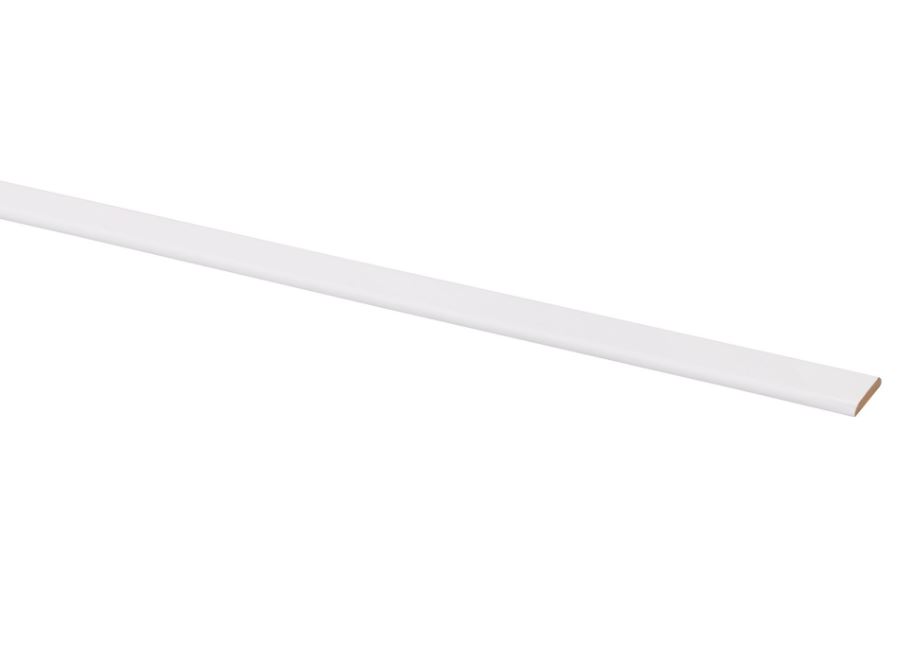 Couvre-joint film blanc 4x22mm 260cm