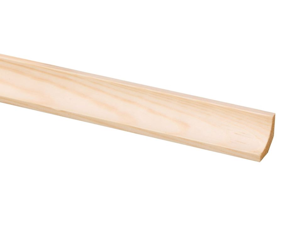 Corniche pin (2323) 22x22mm 270cm