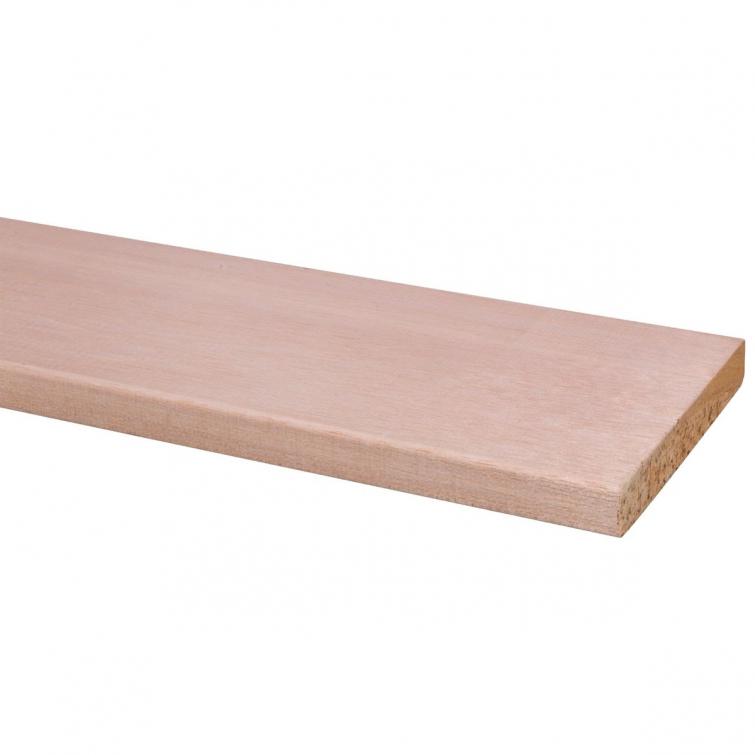 Latte rabotée bois dur 21x140mm - 240cm