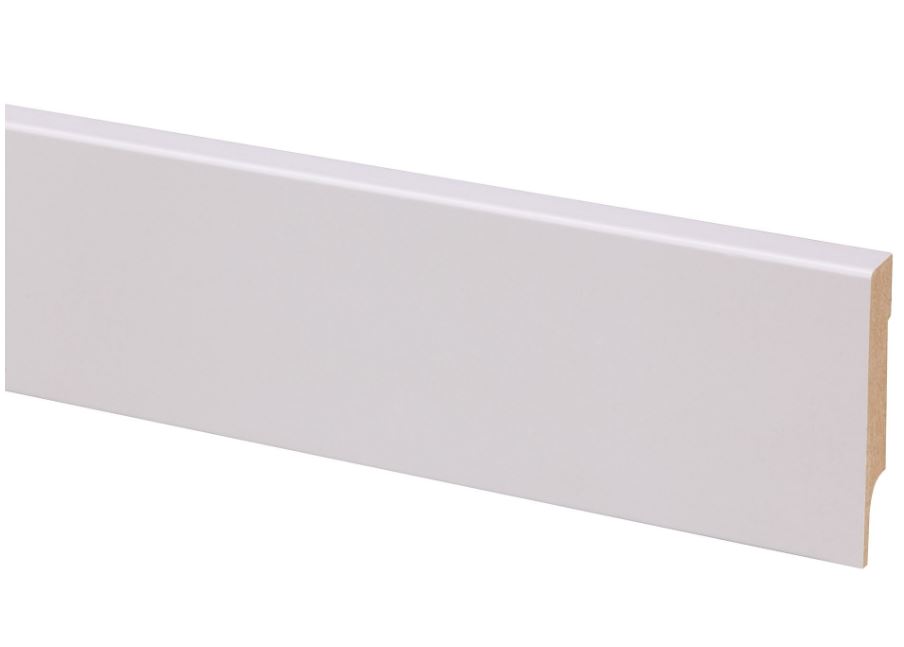 Plinthe bloque 70x12mm blanc 240cm 