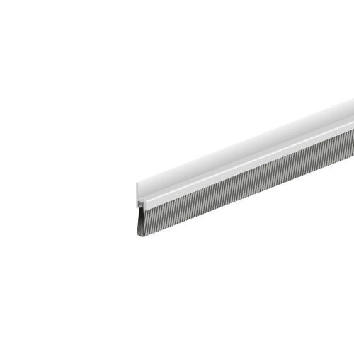 Ellen Dorpelstrip alu borstel kort 38x7x2500mm