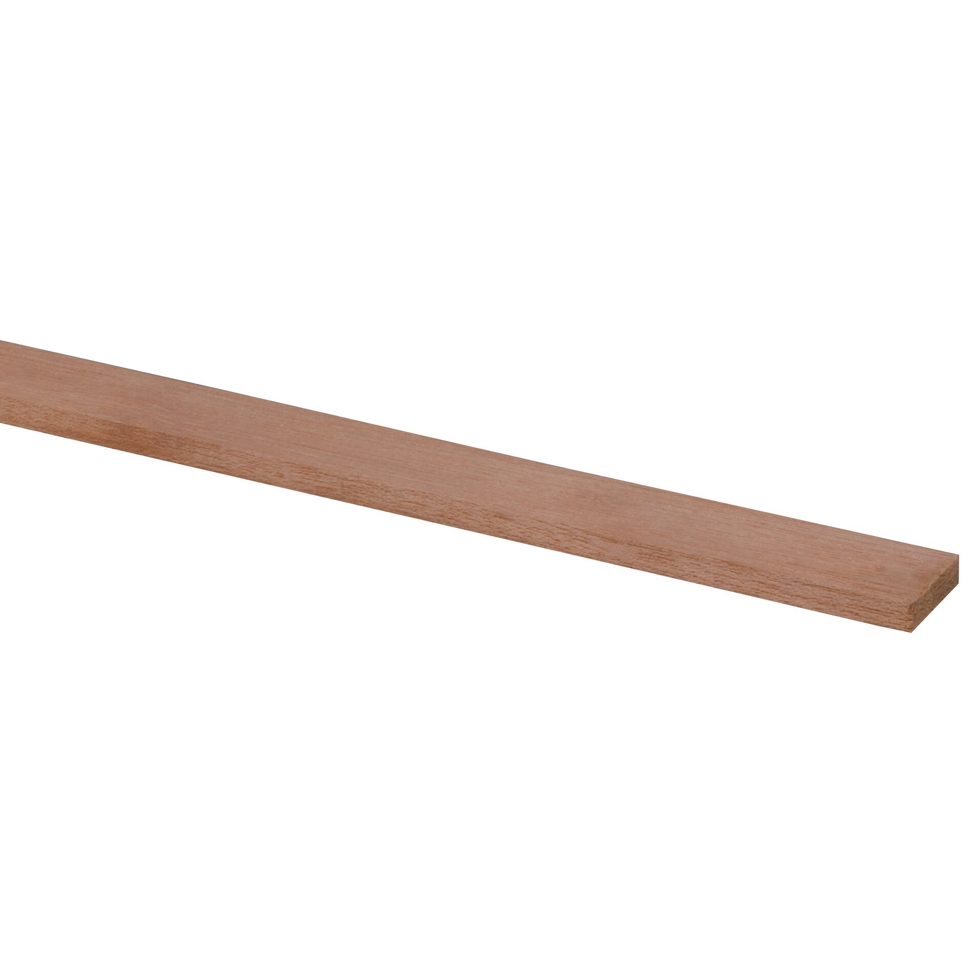 Schaaflat hardhout 7x27mm - 210cm