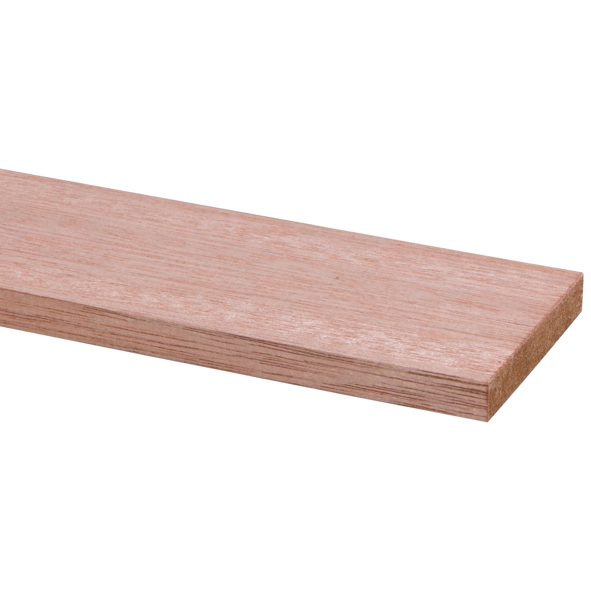 Schaaflat hardhout 12x69mm - 210cm