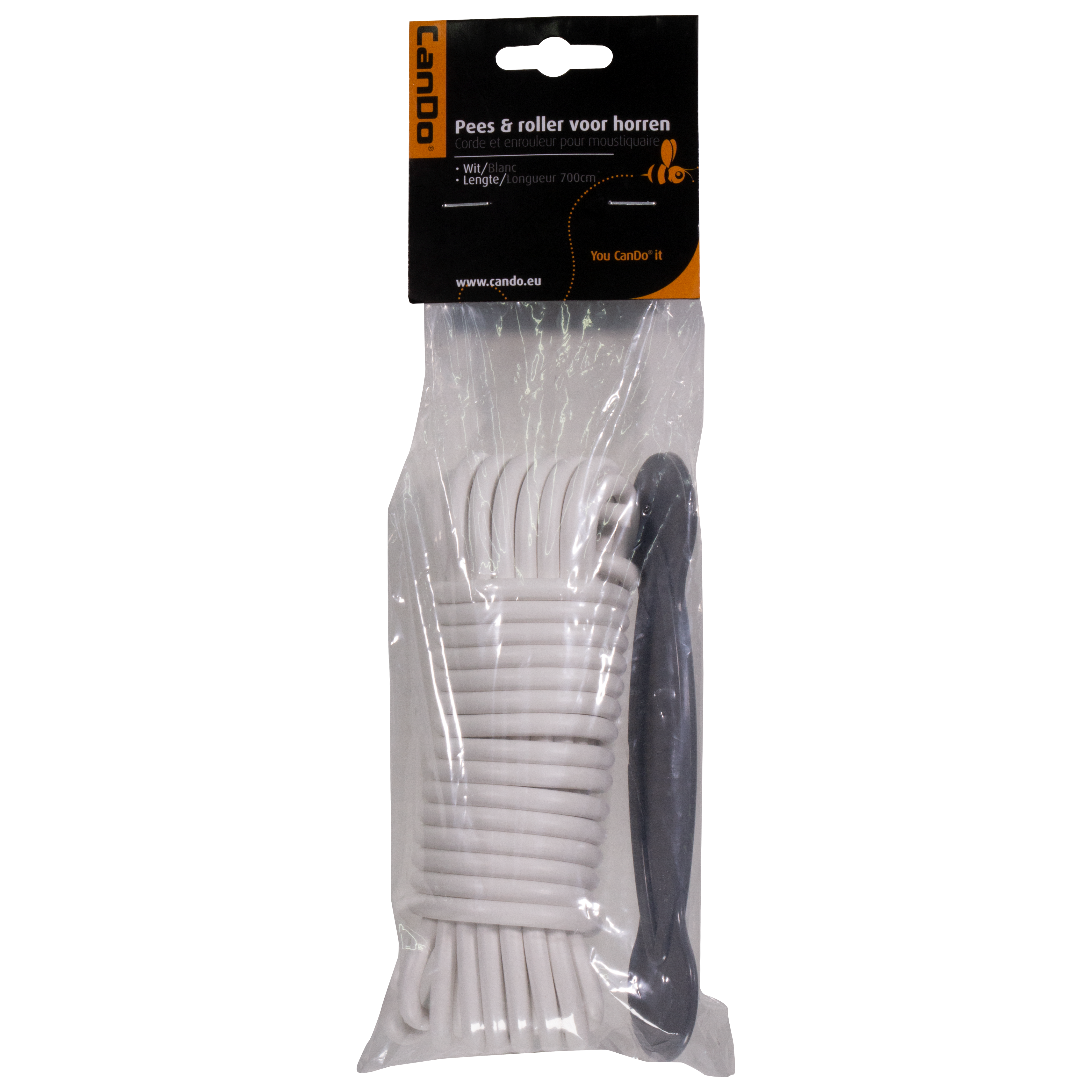 Cando set pees en roller wit voor raamhor