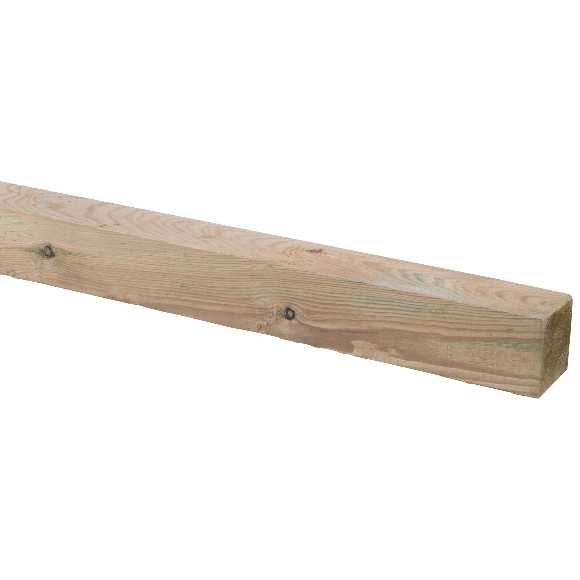 Ruwe paal vuren geïmpregneerd 46x59mm - 240cm