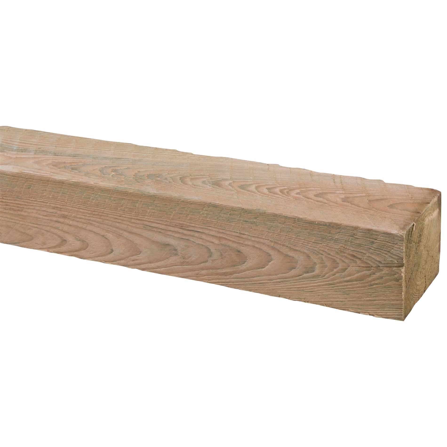 Ruwe paal vuren geïmpregneerd 46x59mm - 300cm