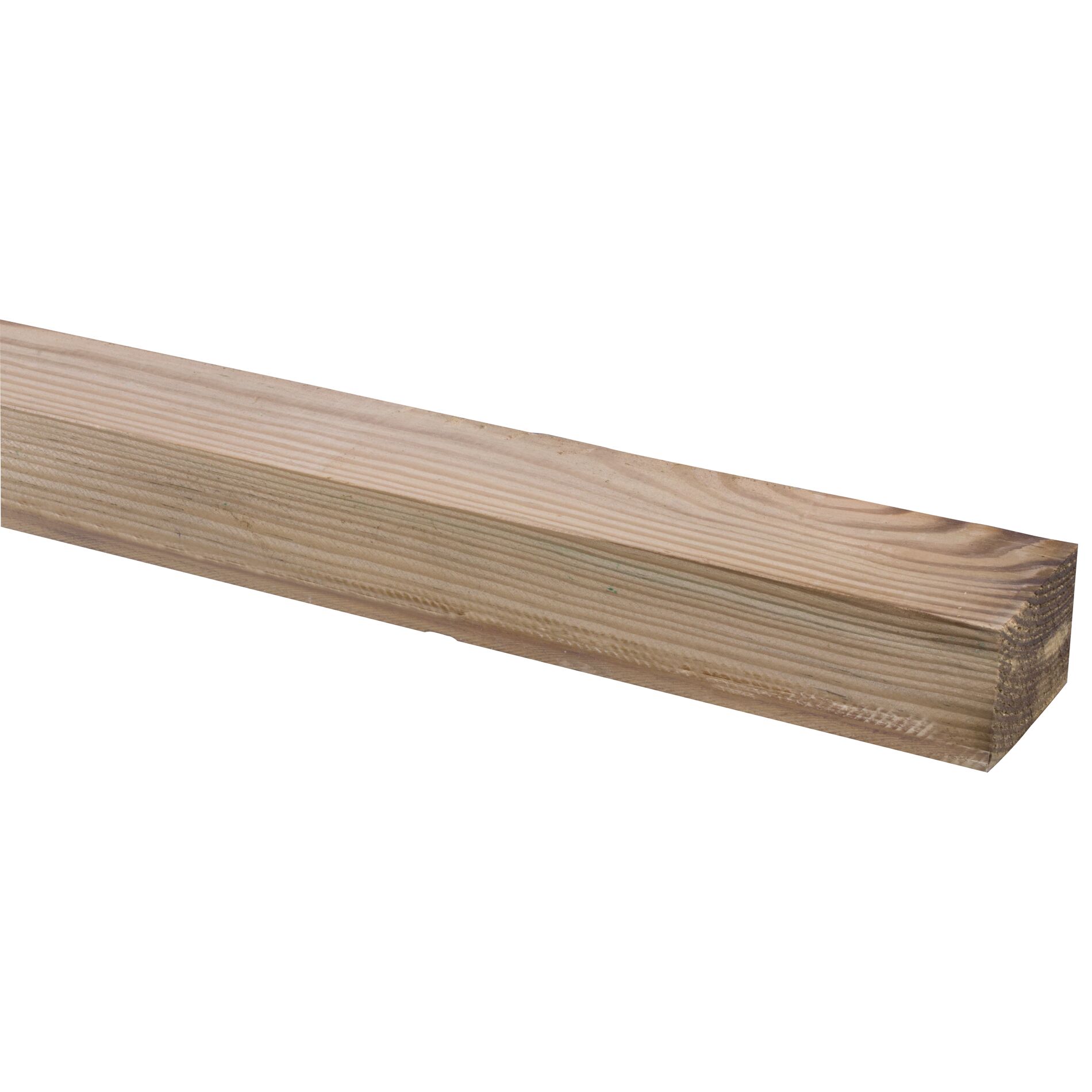 Ruwe paal vuren geïmpregneerd 46x46mm - 240cm