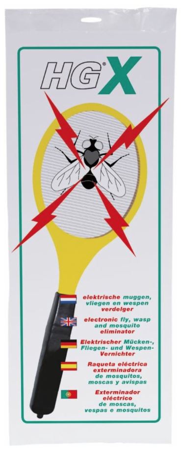 HGX Tapette électrique à mouches, moustiques et  guêpes