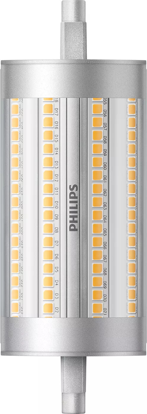 Philips LED Staaflamp Transparant - 120 W - R7S - Dimbaar wit licht