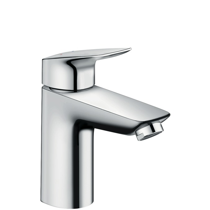 1 Mitigeur lavabo HG Mycube (L) avec coolstart - chromé