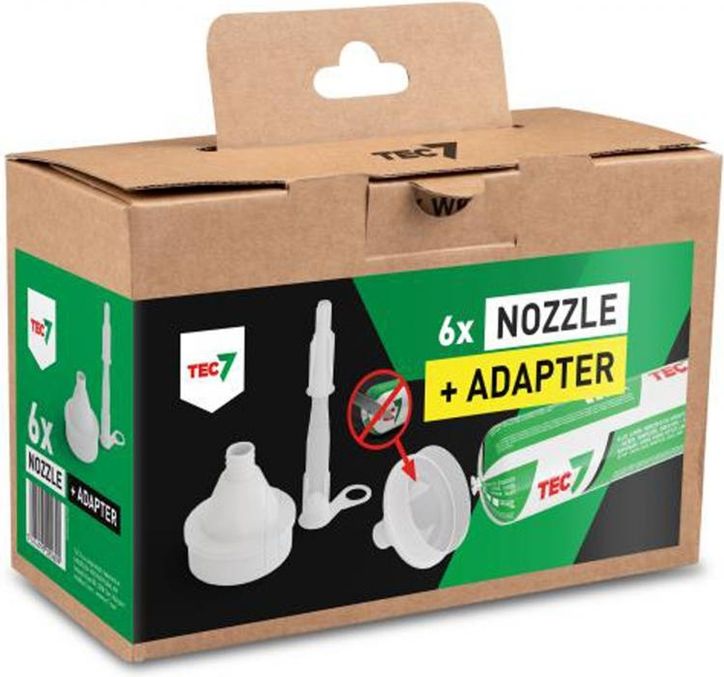 Tec7 Nozzles + Adaptateurs 6Pcs