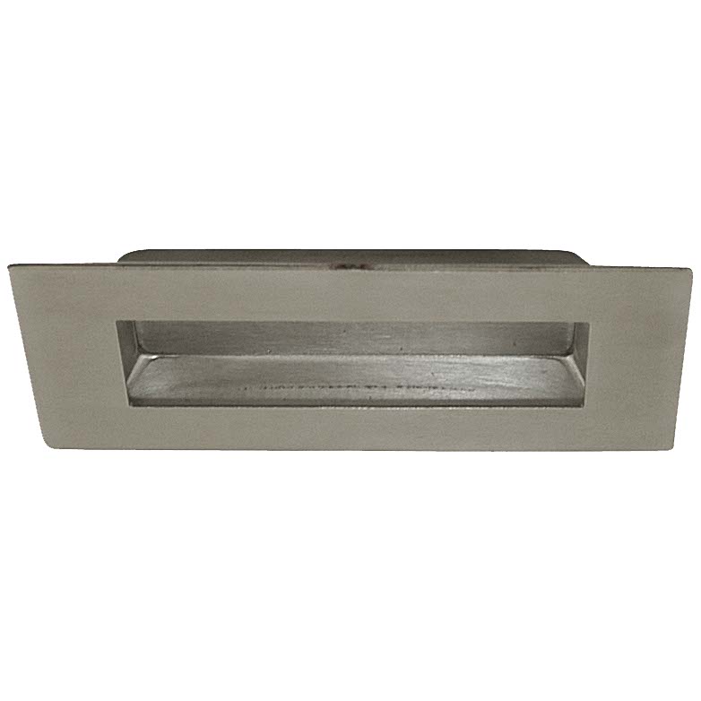 Poignée à encastrer rectangulaire – Inox