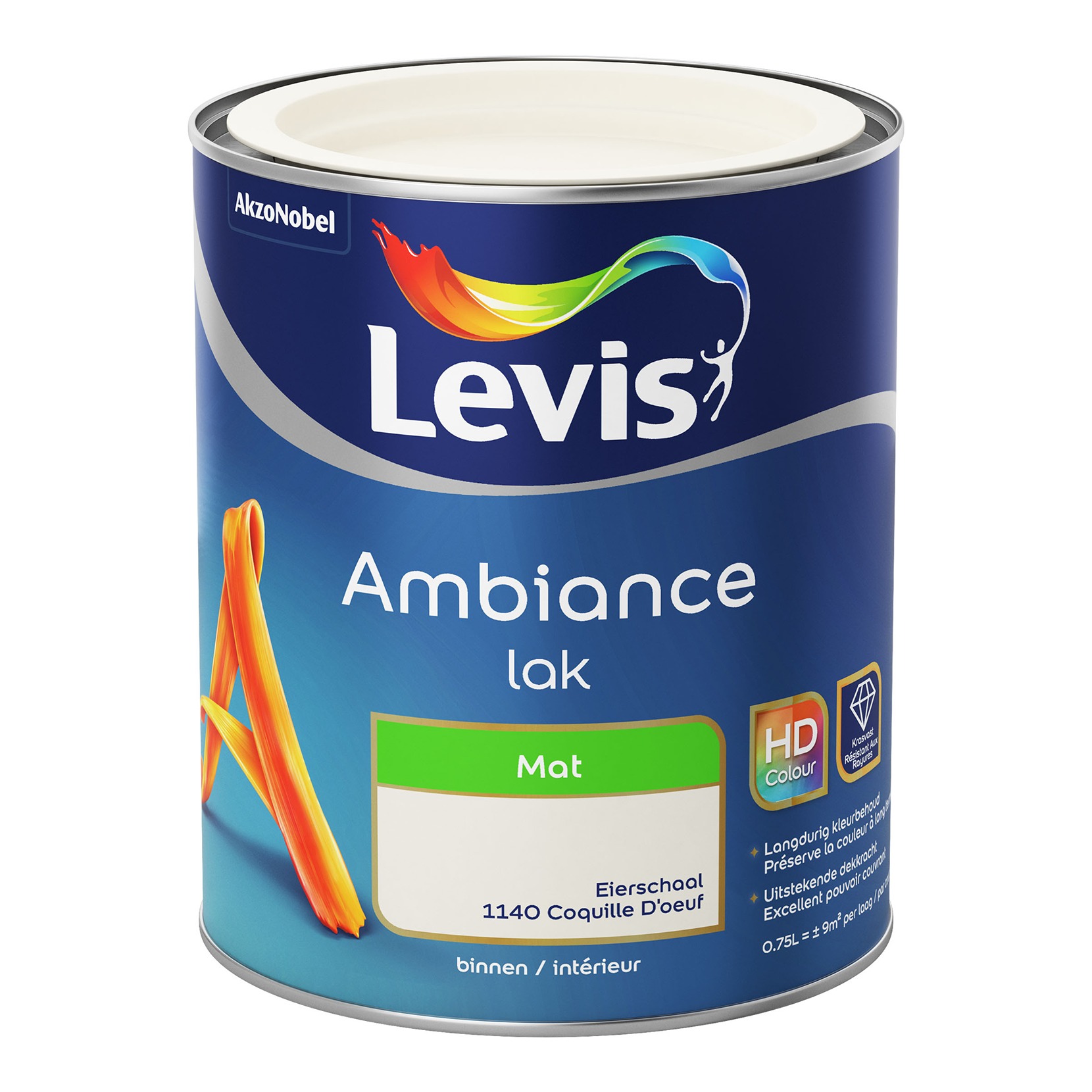 Levis Ambiance Lak Mat 0.75l Eierschaal