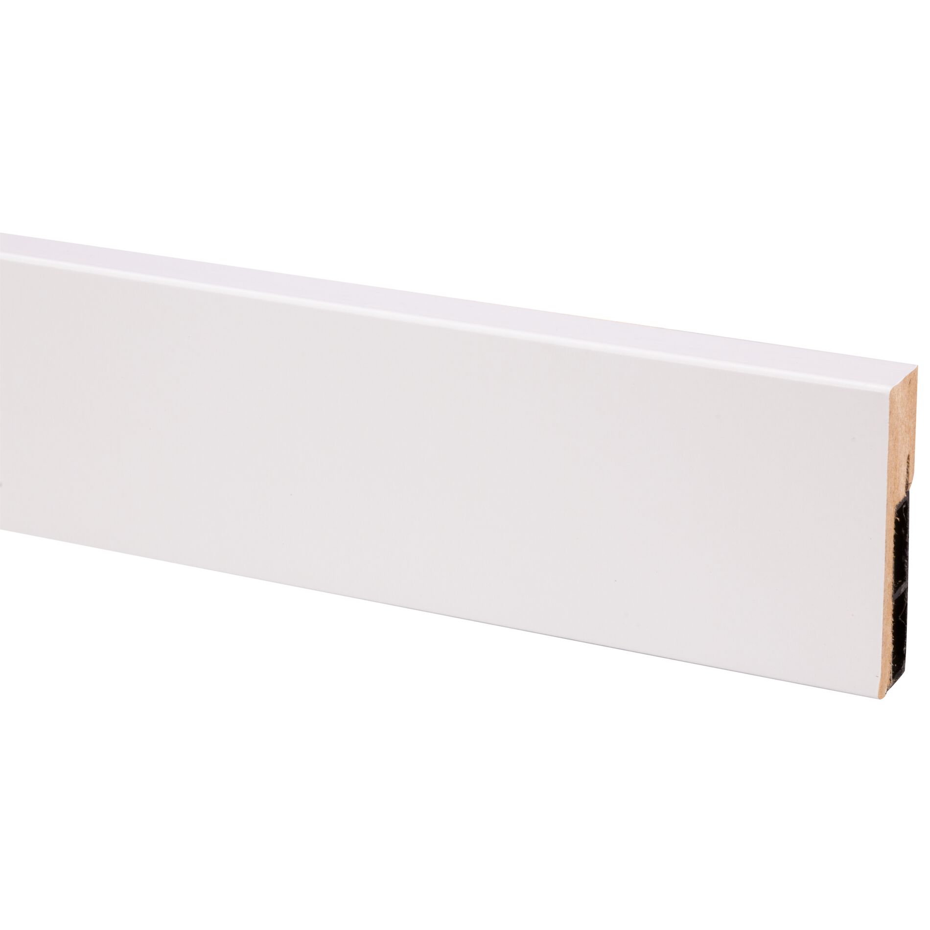 Kabelgootplint 80x19mm Cubic wit 240cm