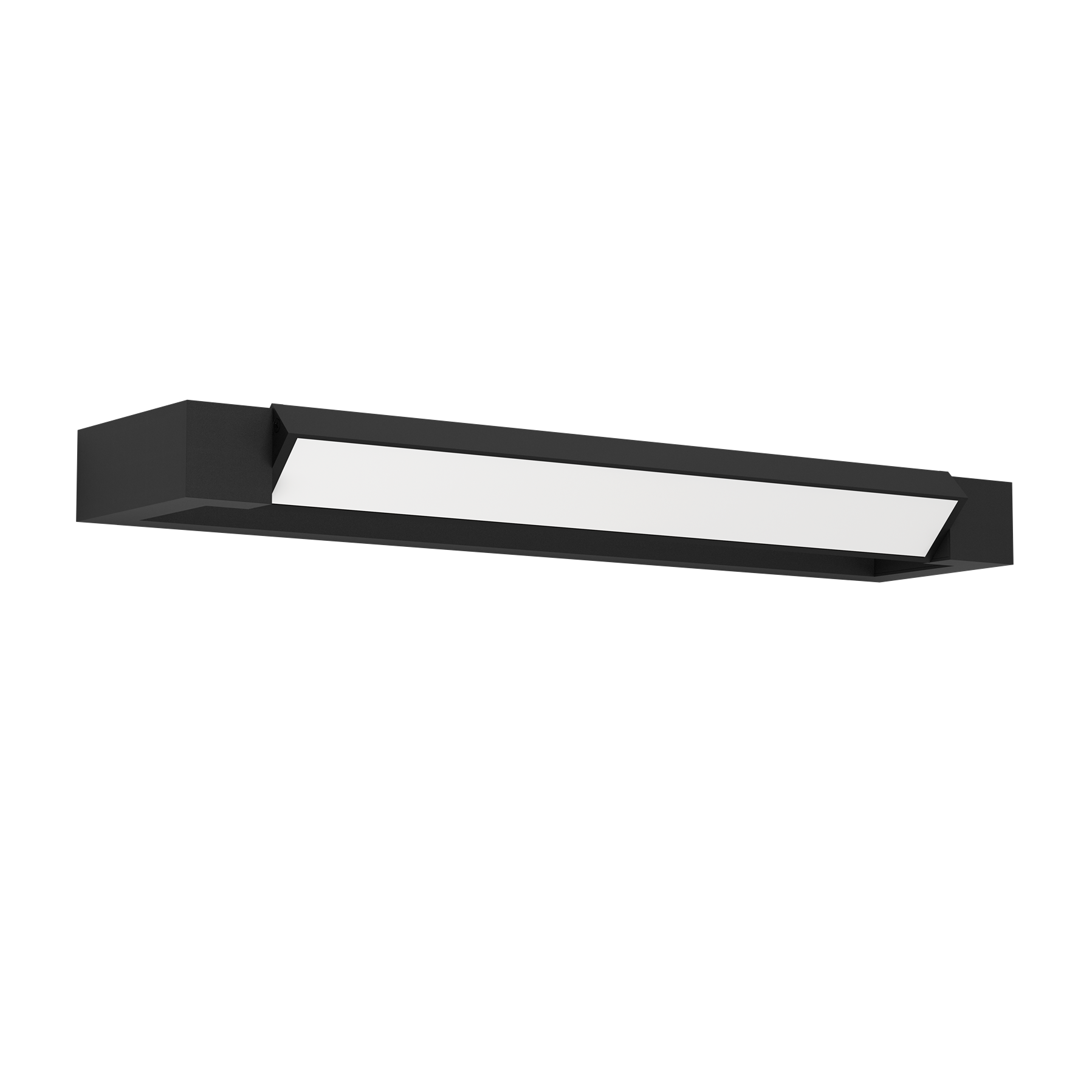Gemiliana luminaire miroir 8.9W acier noir