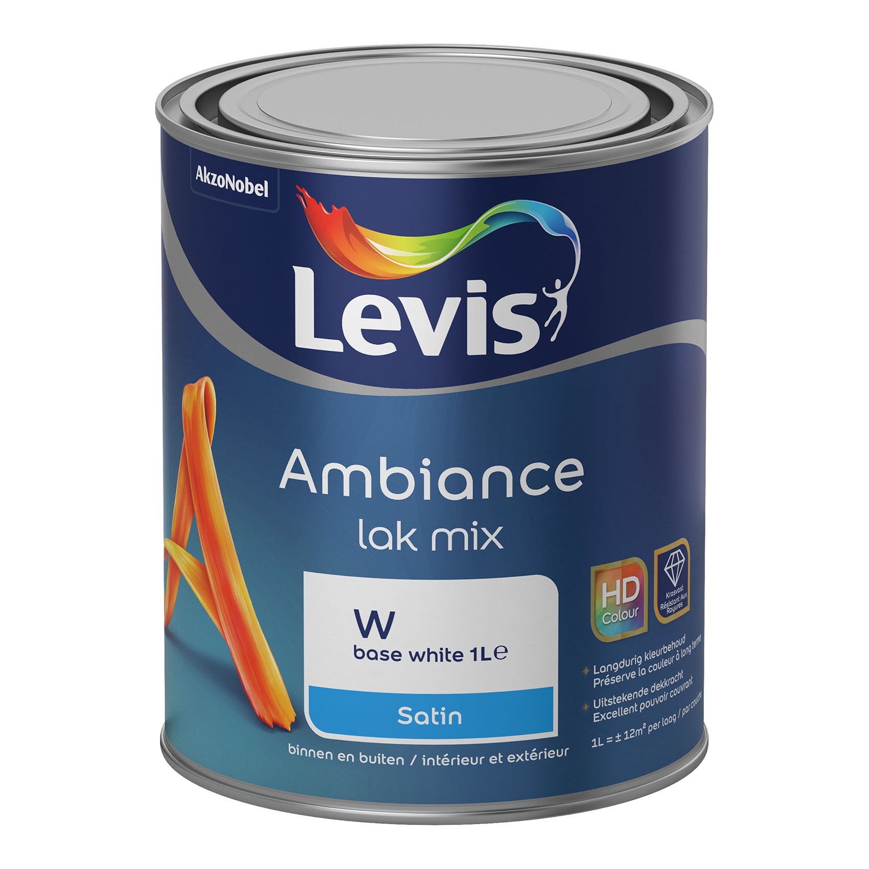 Levis Ambiance Lak Satin Mix Base W - 1l