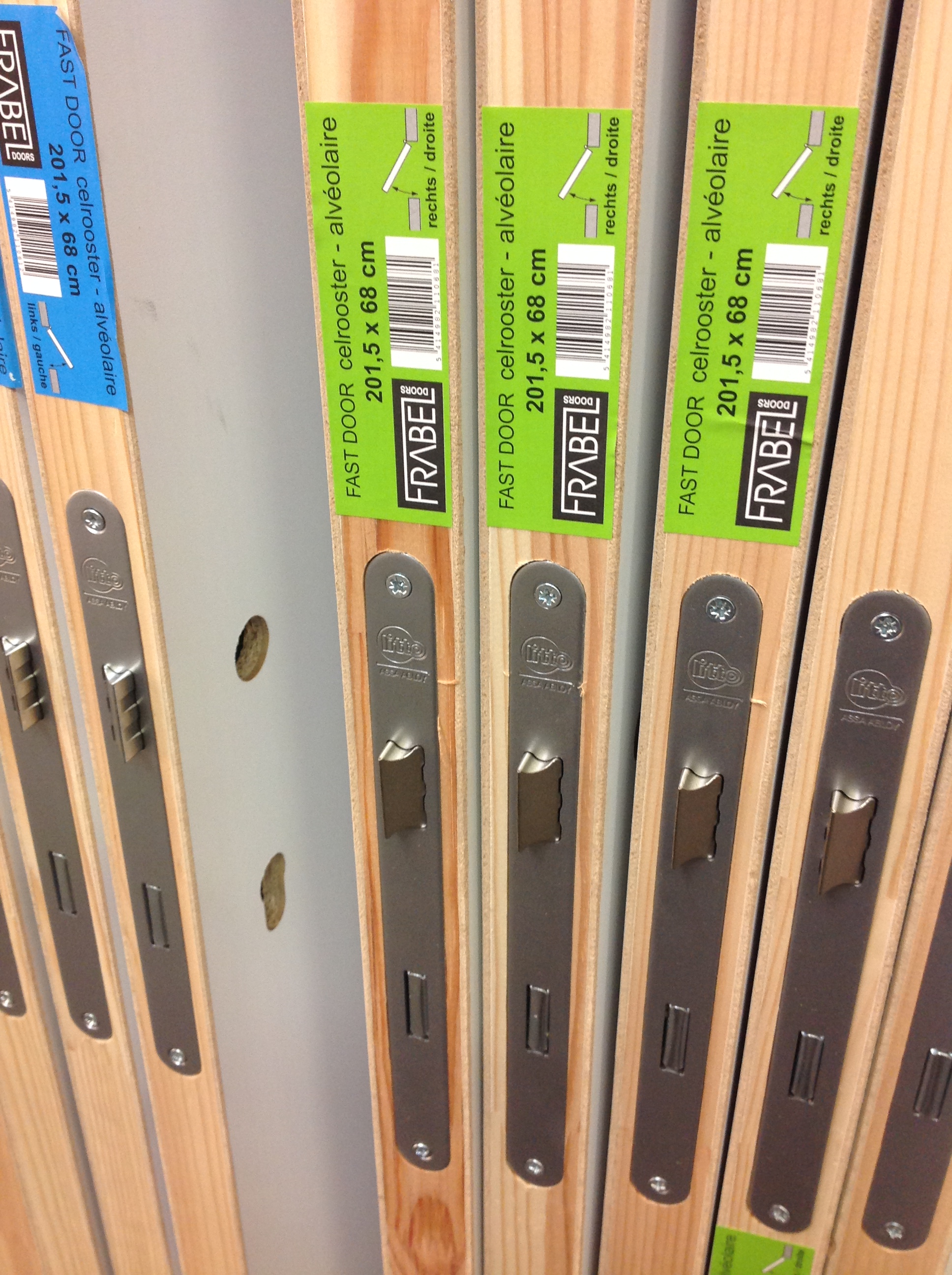 Verfdeur tubespaan gefreesd 2015x930mm rechts