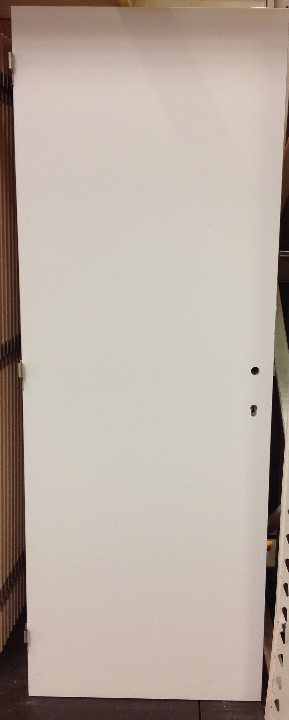 Porte á peindre alvéolaire 2015x730mm droit