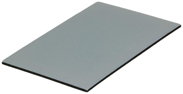Patin super-glisseur adhésif gris 70x100mm (1 pièce)