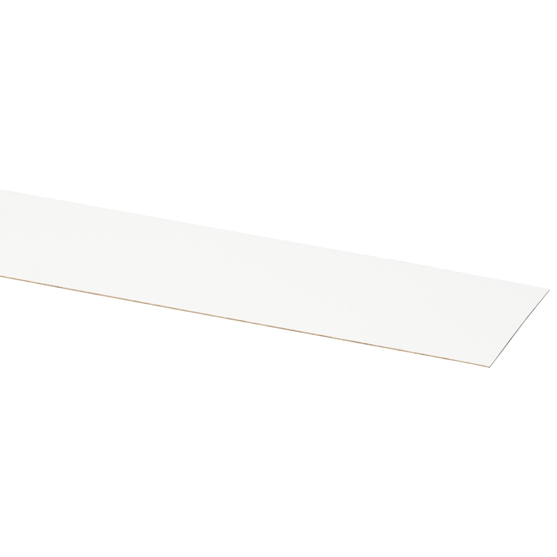Cando bande de chant pour plan de travail blanc 605x28mm 2pcs