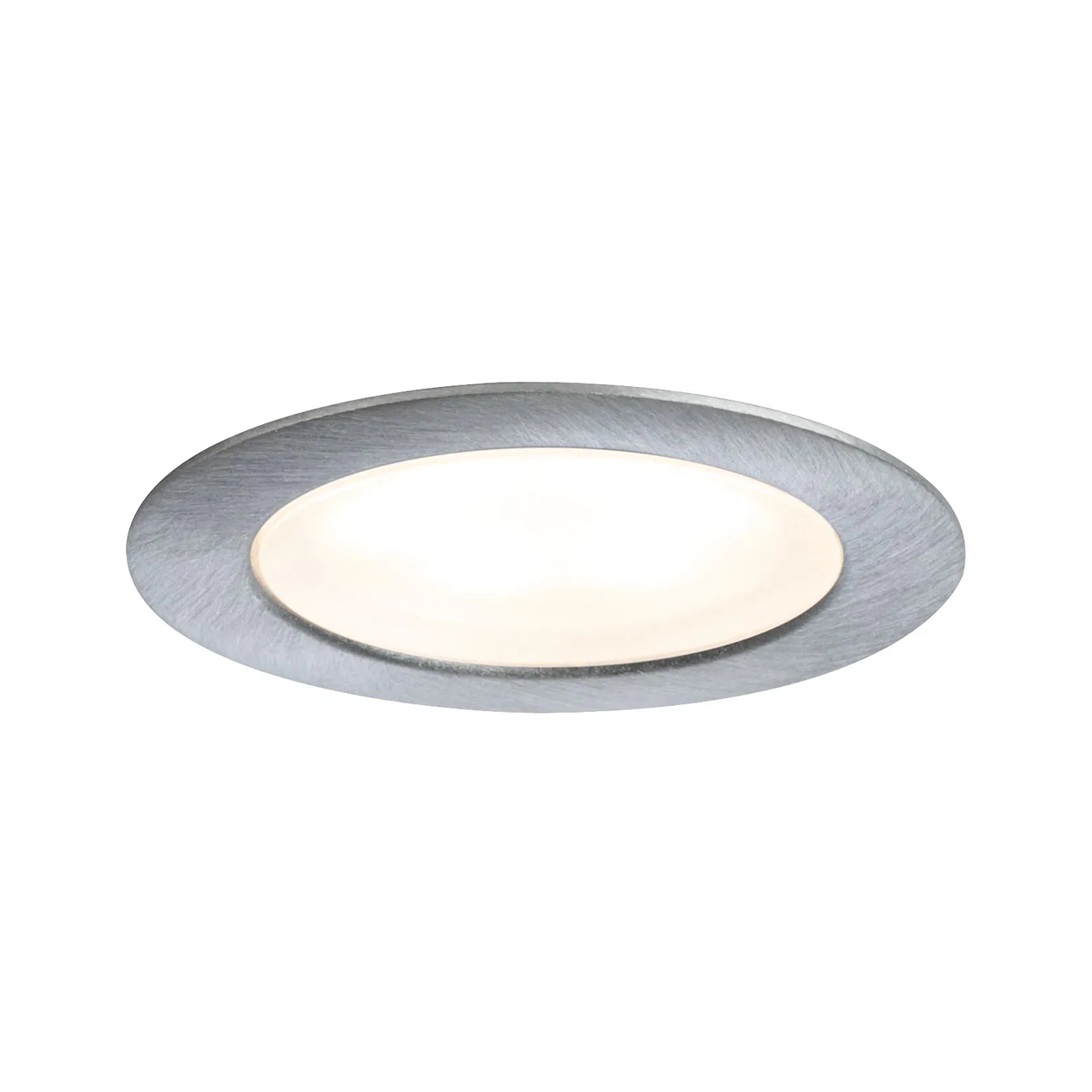 Paulmann Spots encastrés LED pour meubles Micro Line Mini rond 35mm 5x0,4W acier brossé