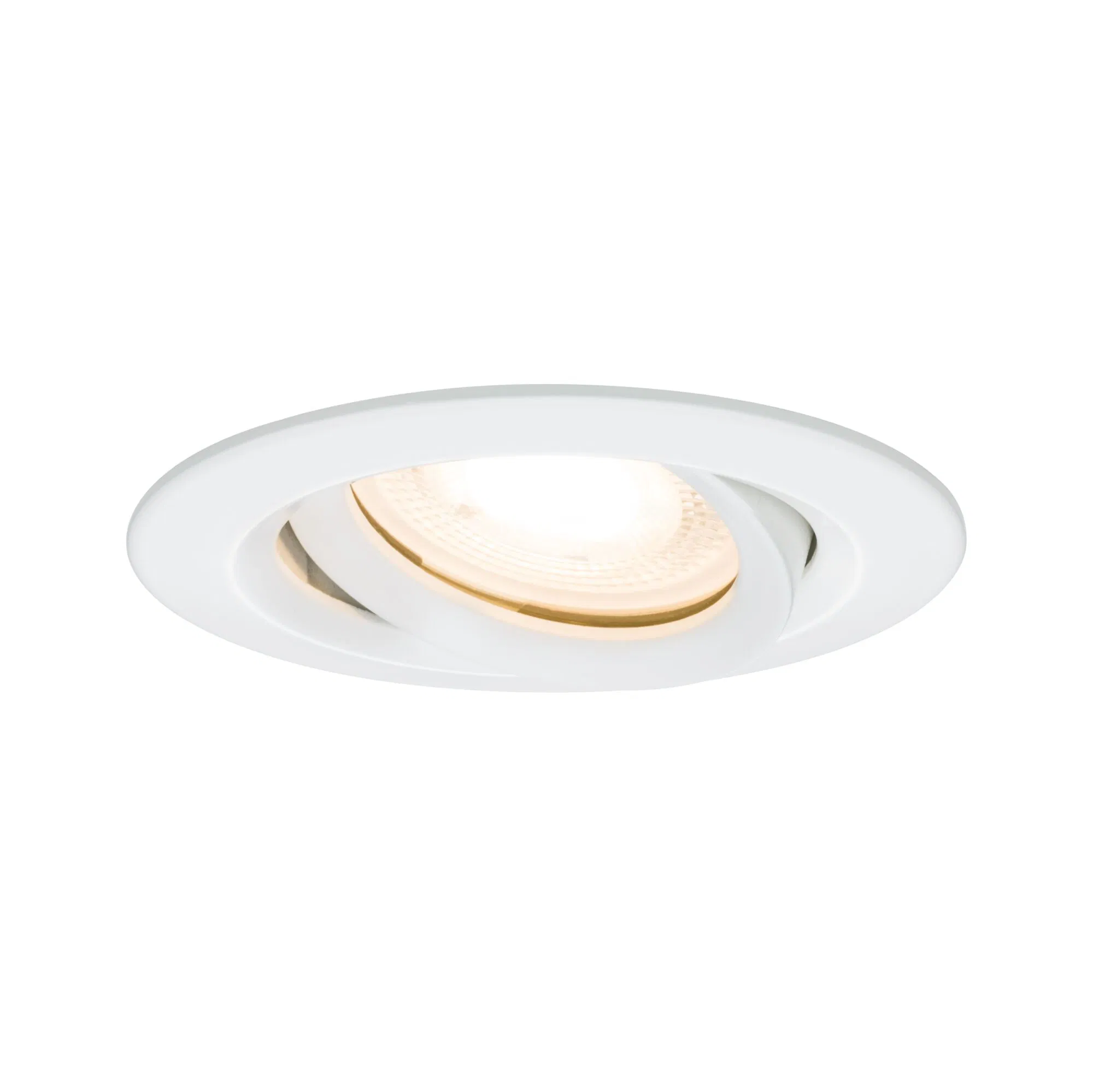 Paulmann Spot encastré Nova Plus orientable/dimmable rond 93mm blanc dépoli