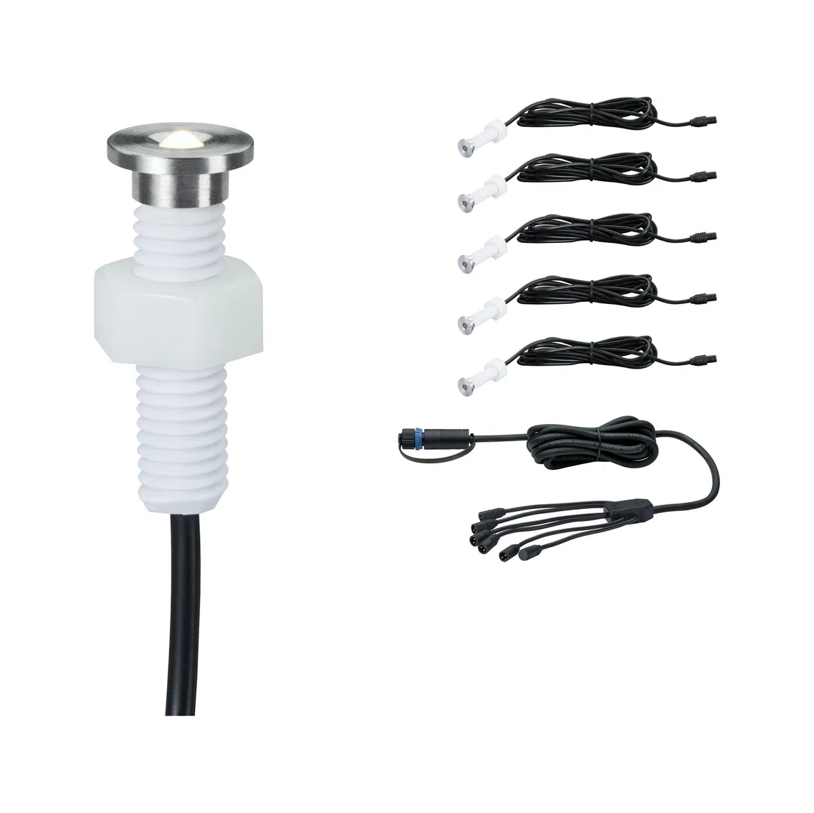 Paulmann Plug & Shine Encastré de sol LED MicroPen II Kit d'extension