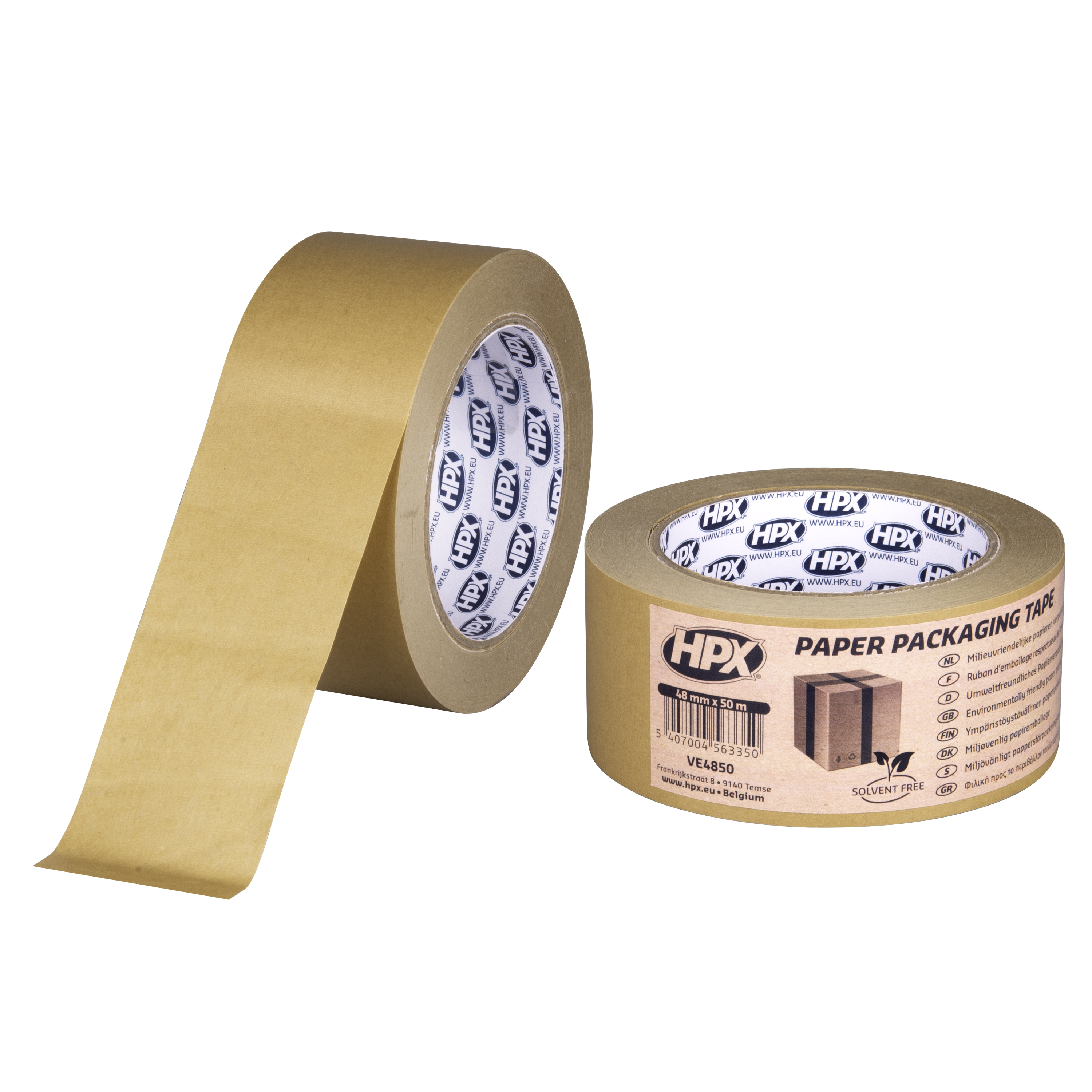 HPX VERPAKKINGSTAPE - BREEKBAAR FRAGILE 50MM X 66M
