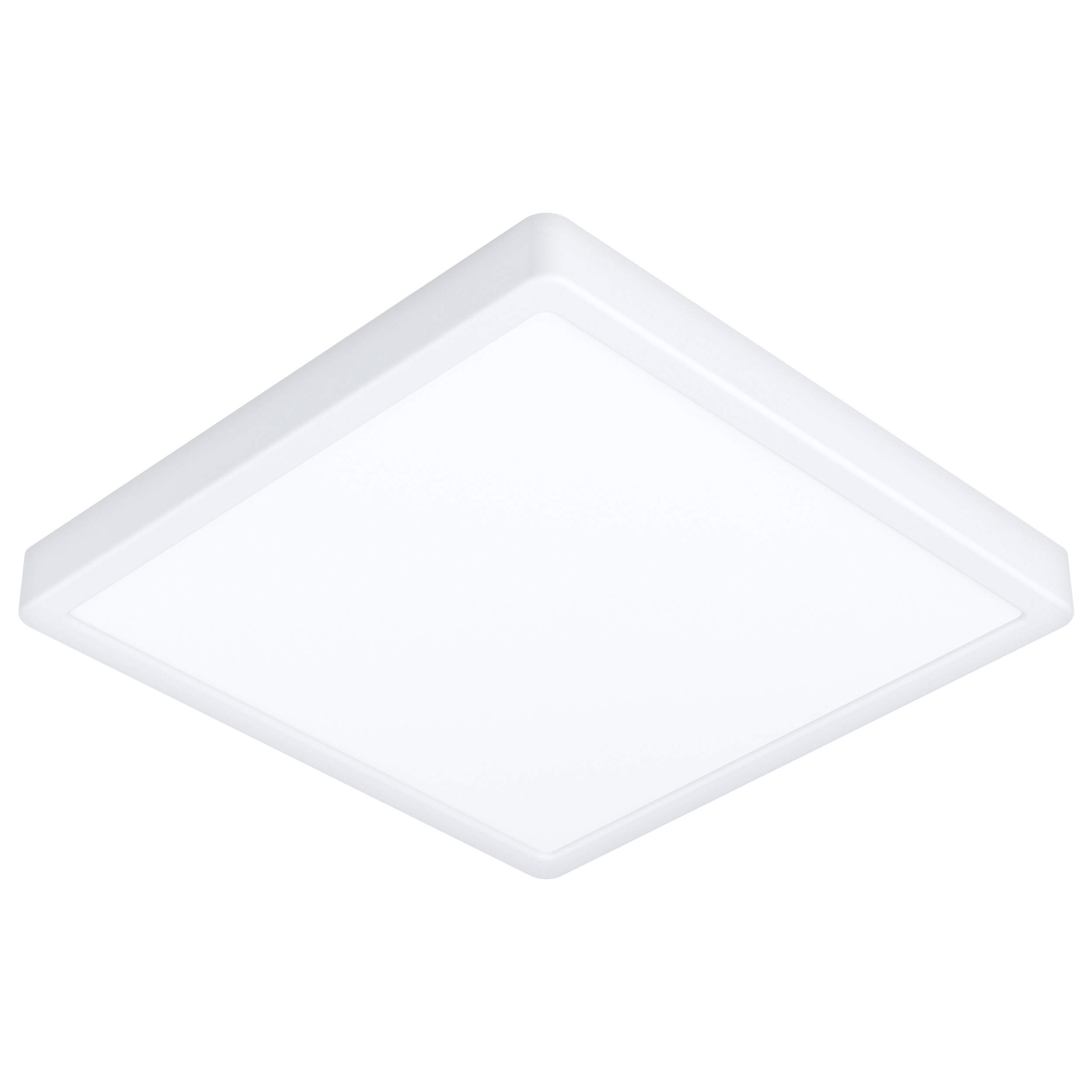 Fueva 5 plafonnier LED carré 285x285mm blanc 3000k IP44
