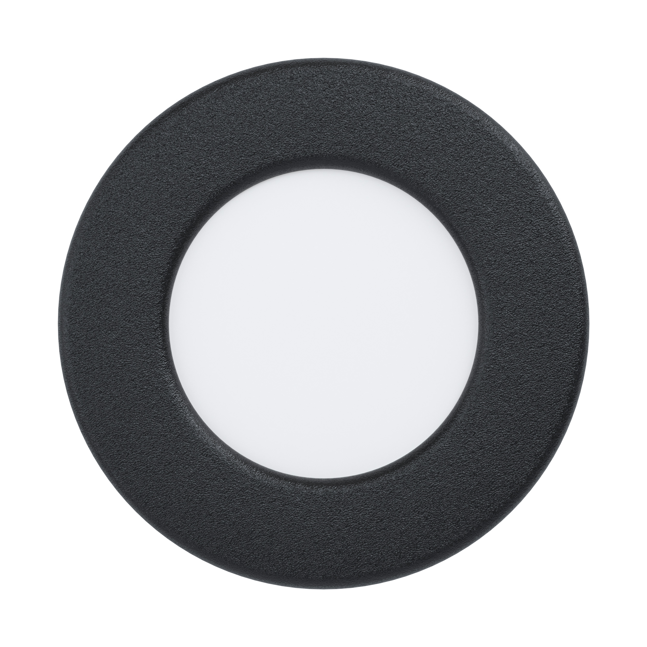 Fueva 5 spot encastrable LED rond Ø86mm noir 3000k