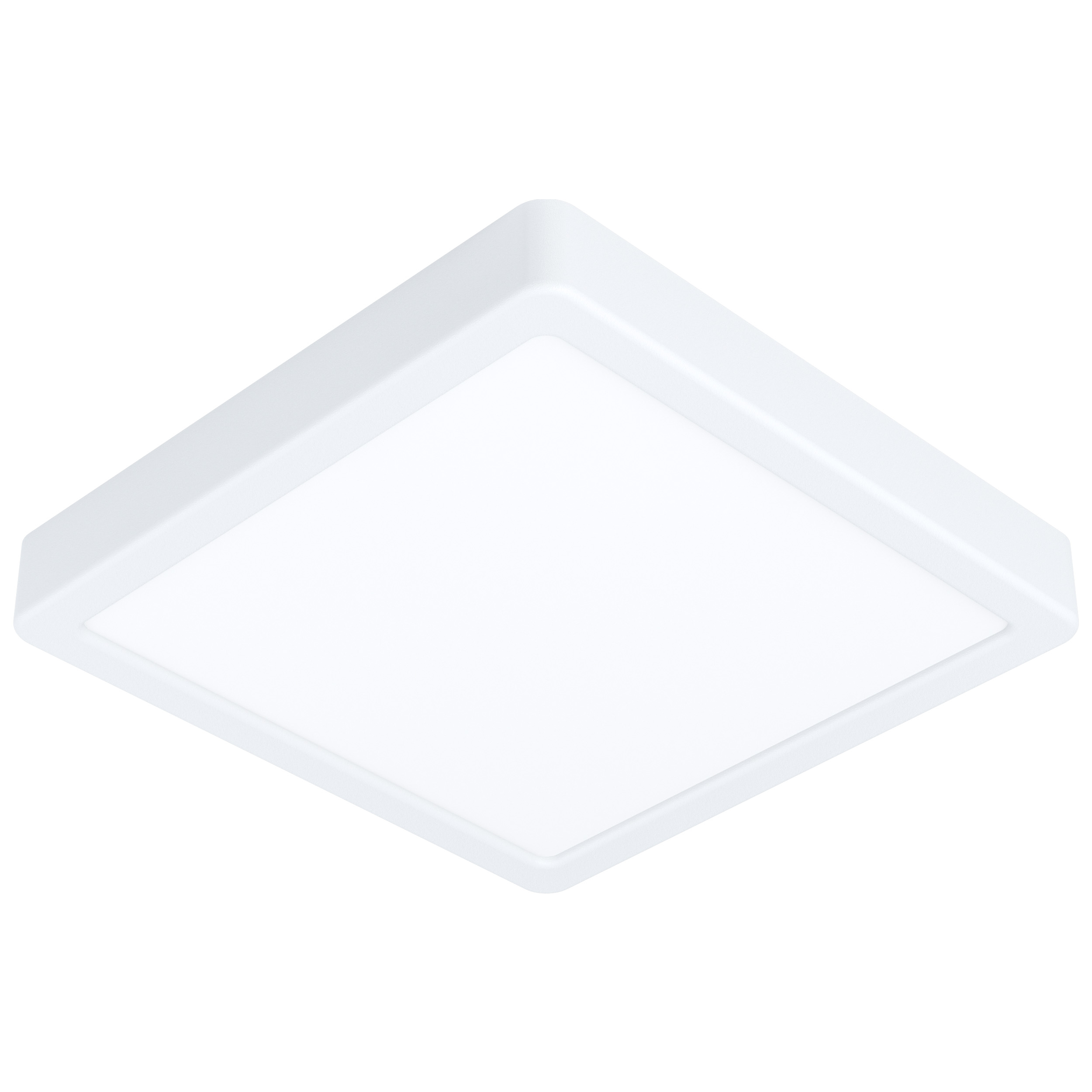 Fueva 5 plafonnier LED carré 210x210mm blanc 3000k