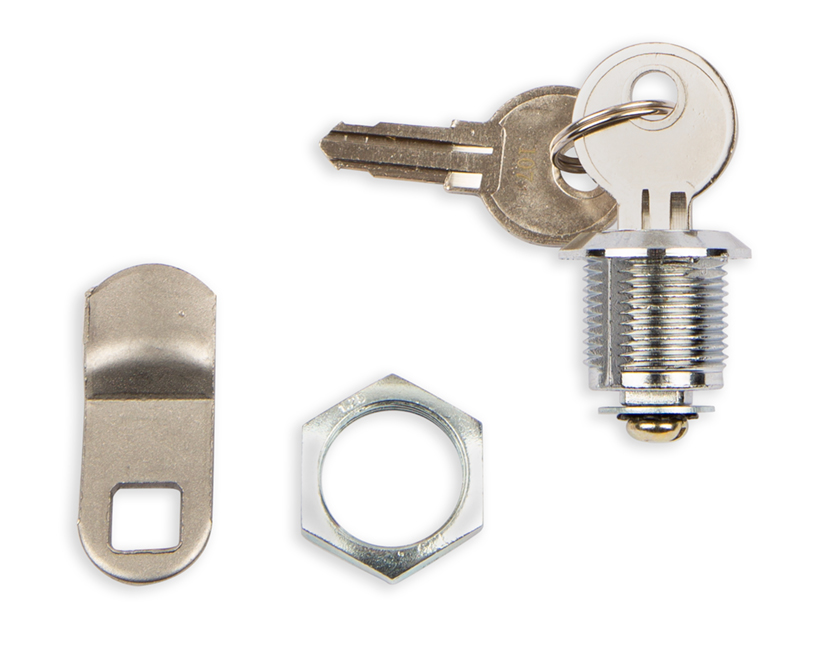 Serrure boîte aux lettres + 2 clés Practo type B (compatible B304/5, B500/1/2/4/5/11/17)