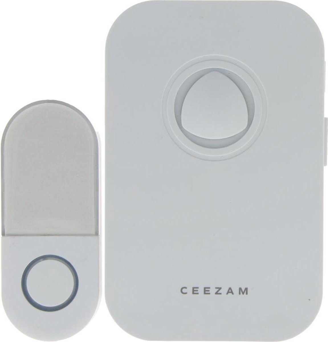 Ceezam sonnette sans fil 100m 80DB 38melod blanc