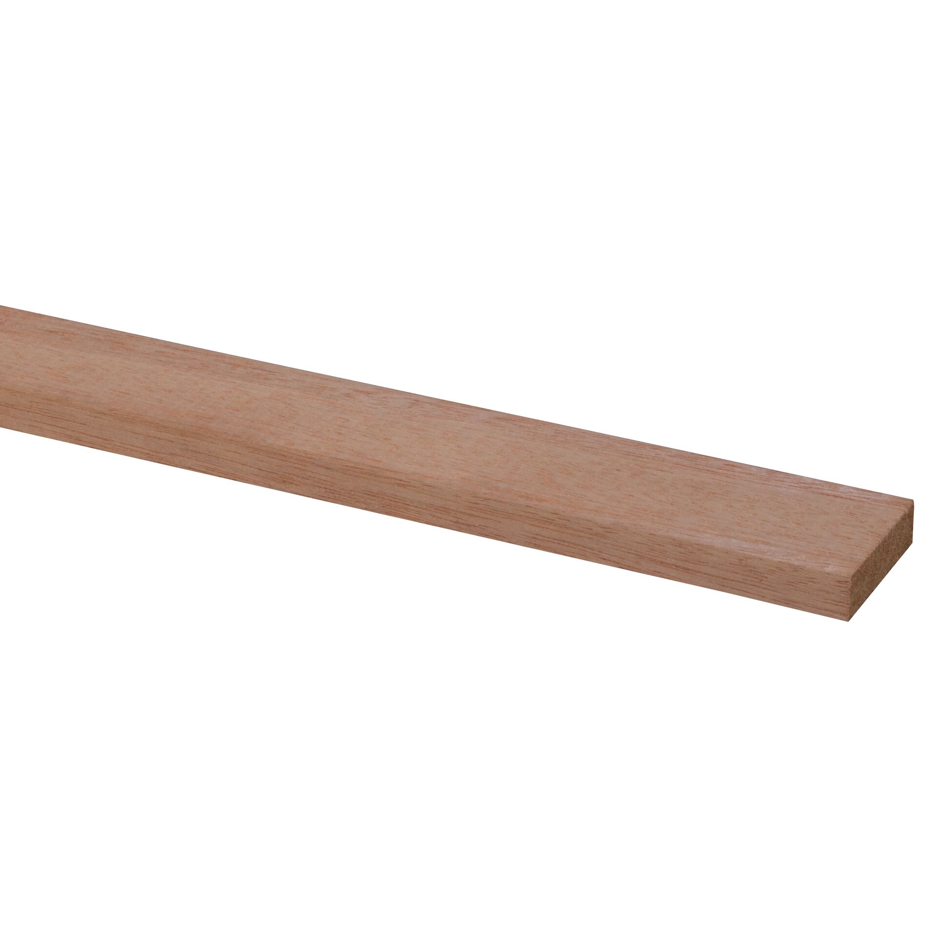 Schaaflat hardhout 12x44mm - 210cm