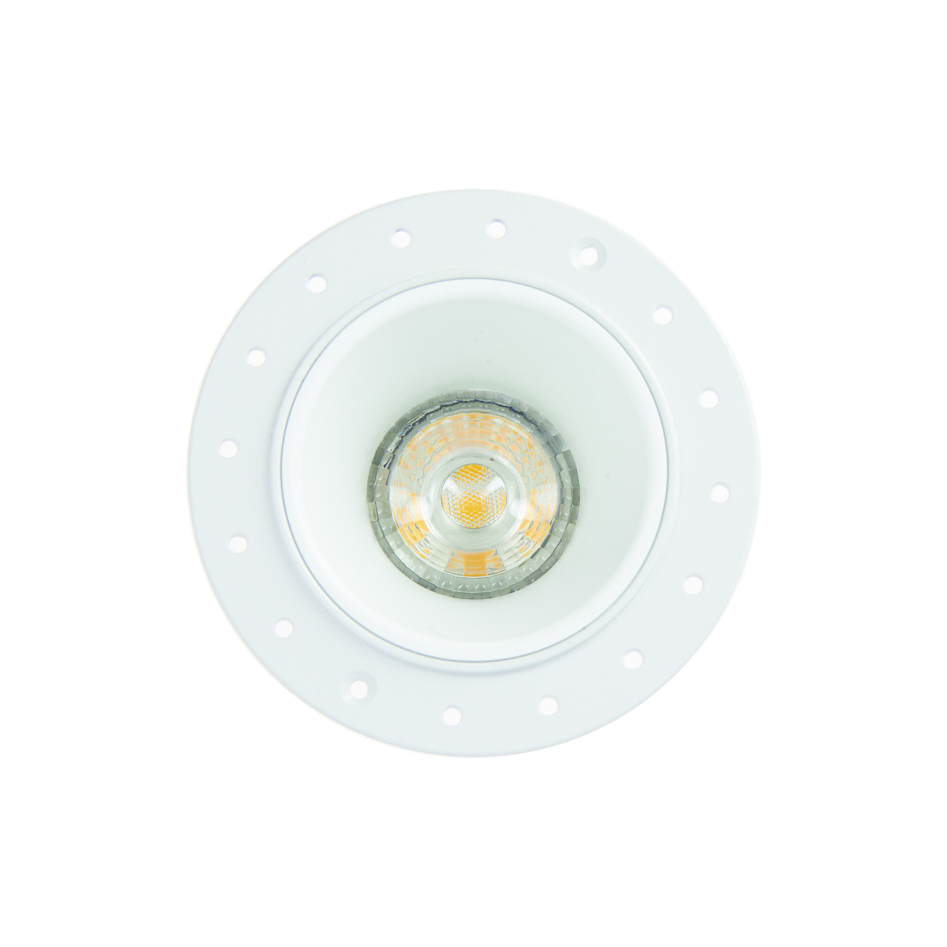 Xanlite LED inbouwspot met 3 ringkleuren (zwart, wit en goud) GU10 - 320 lm (=50W) - 22700k warm wit licht