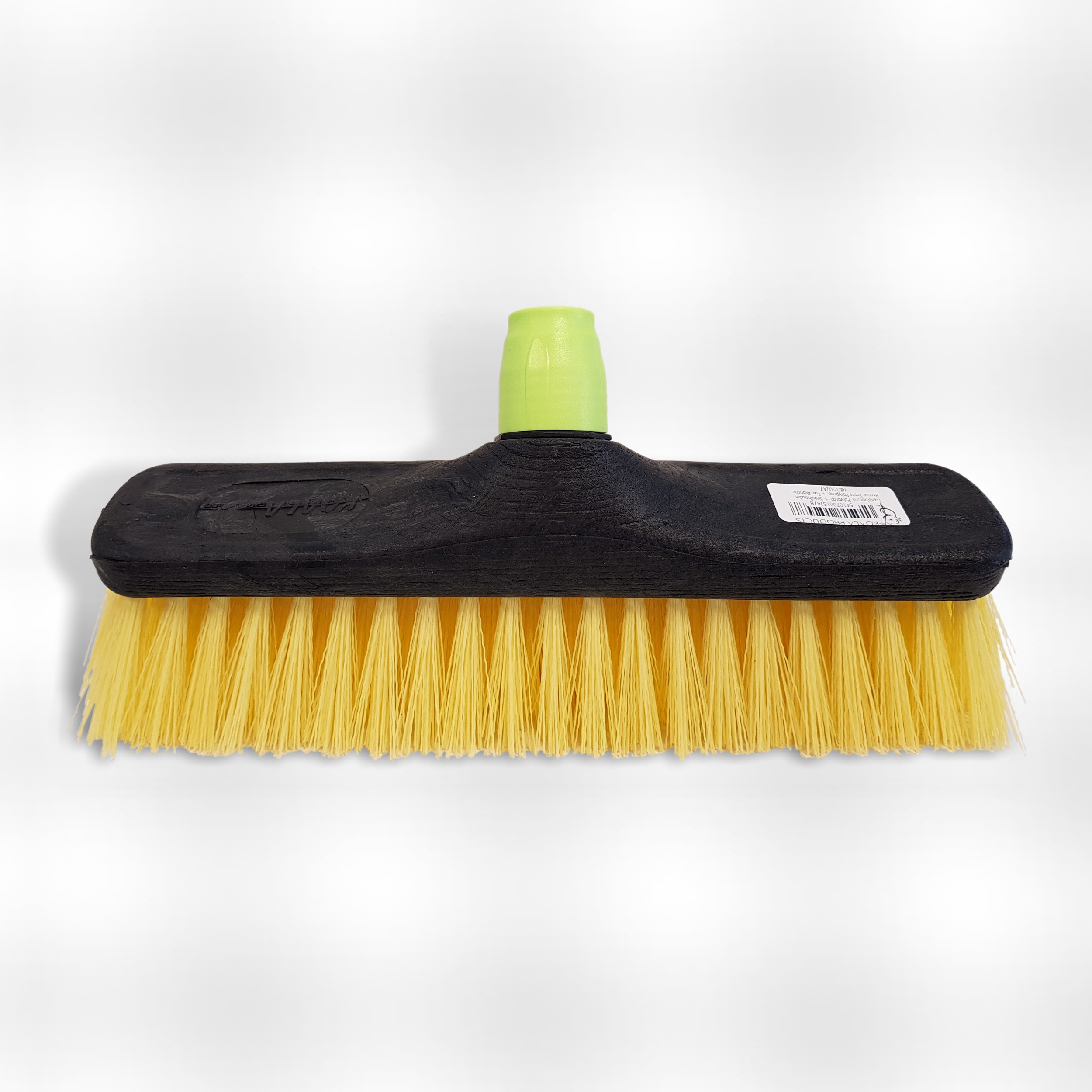 Brosse Tapis Polypropylène+Fixe Manche Citron Vert