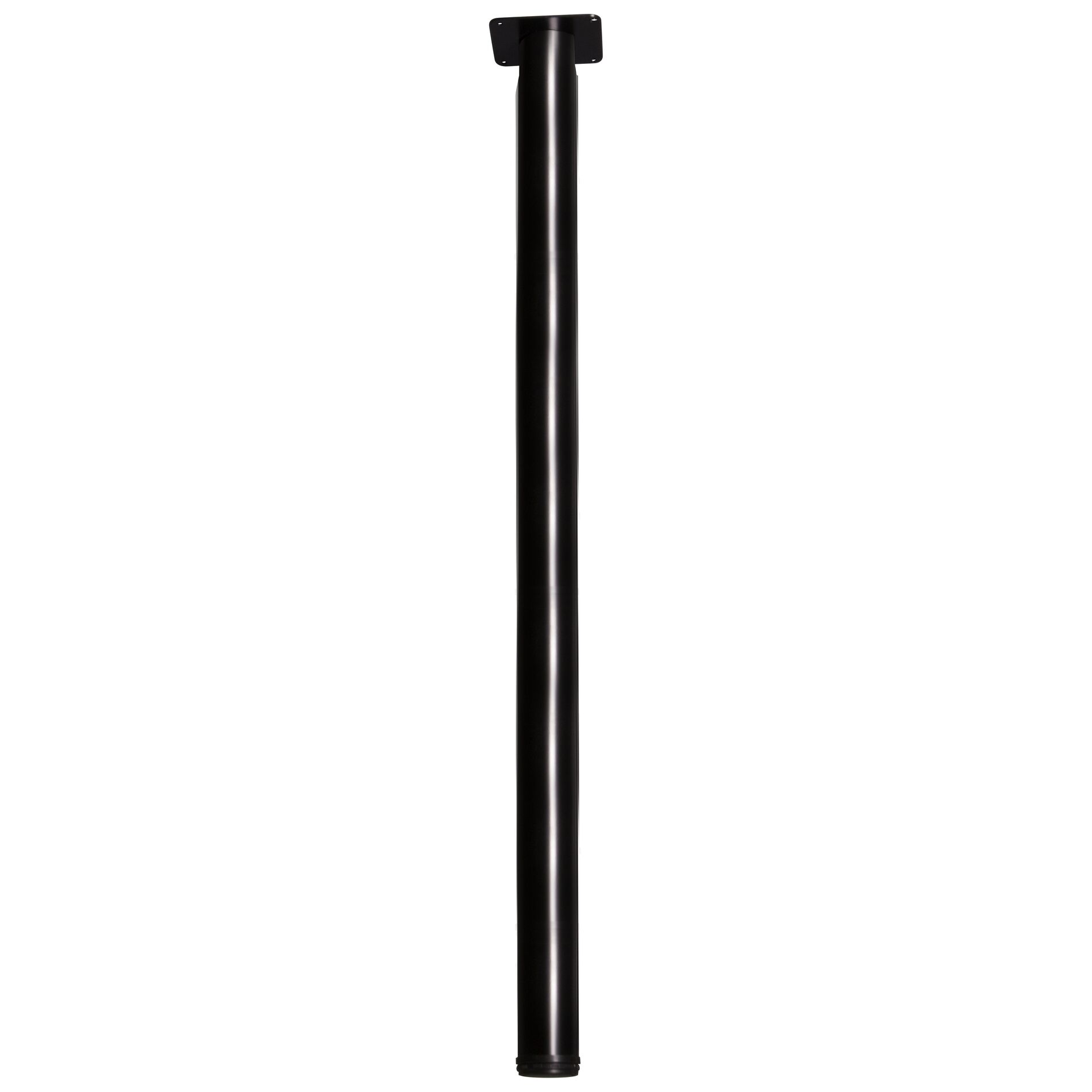 Pied Fortuna noir Ø60mmx110cm