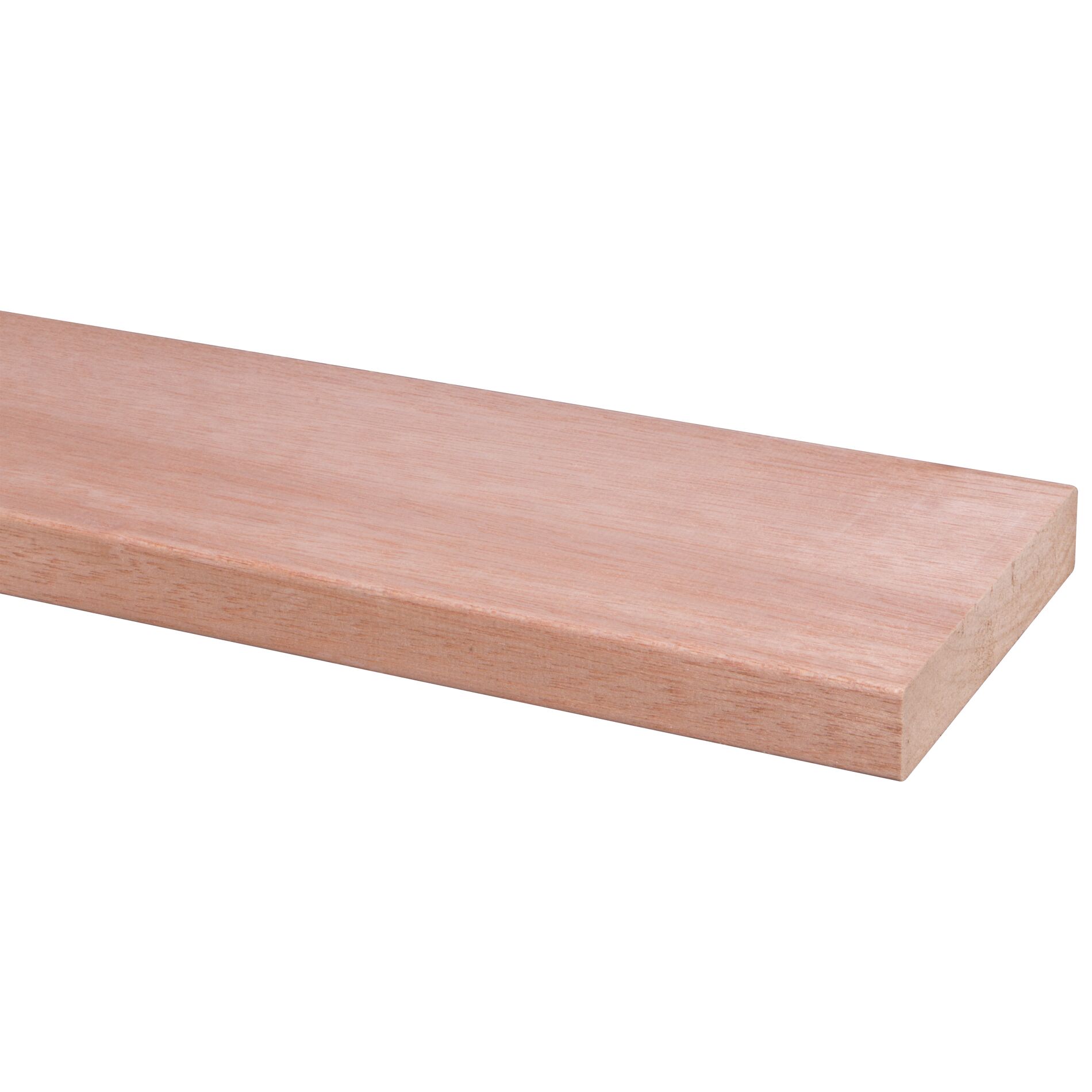 Schaaflat hardhout 27x140mm - 240cm