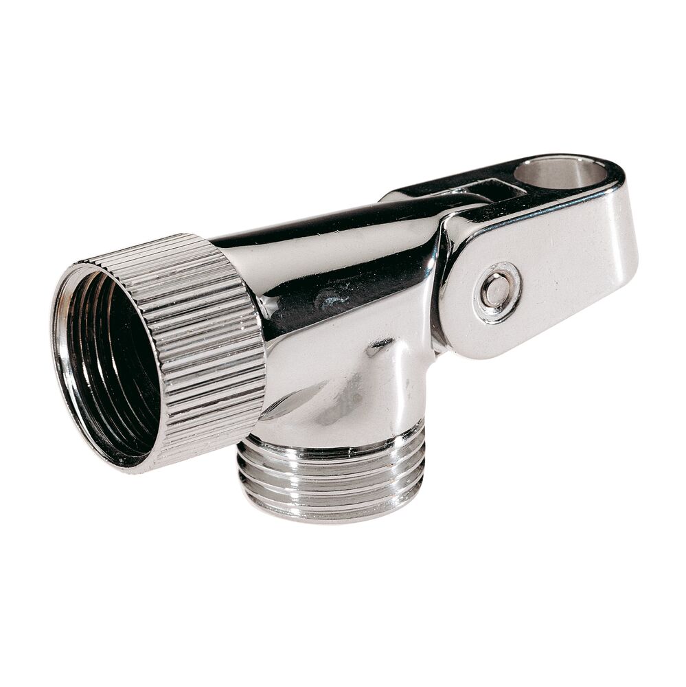 Tiger Support de pommeau de douche articulé Chrome